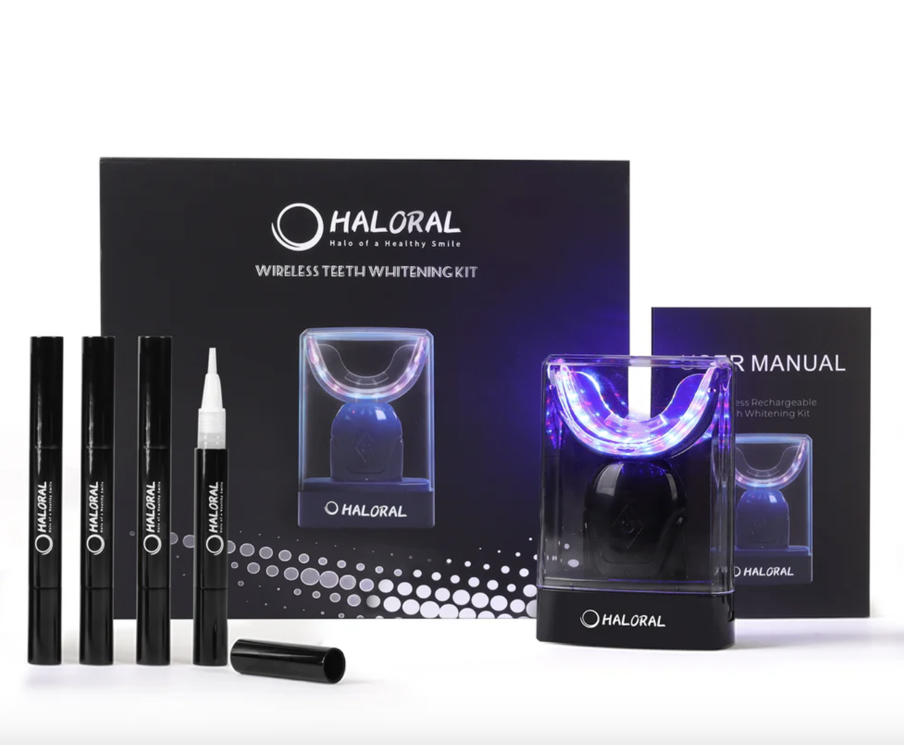 Haloral Halo Pro LED Teeth Whitening Kit